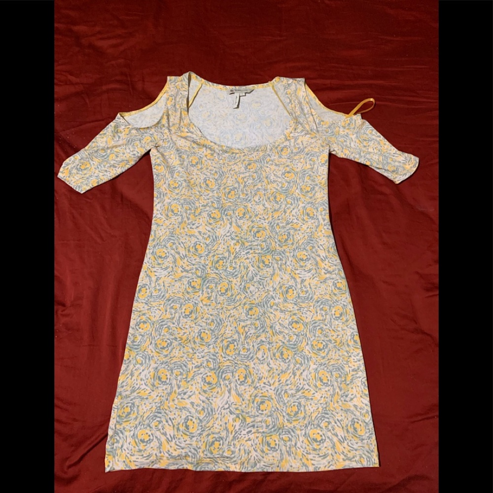 Mix color yellow dress size small